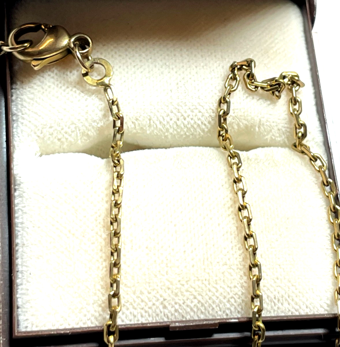 333 Gold 8 K FBM Halskette Anker Kette L 56 cm B 1,5 mm solide Juwelier Qualität0
