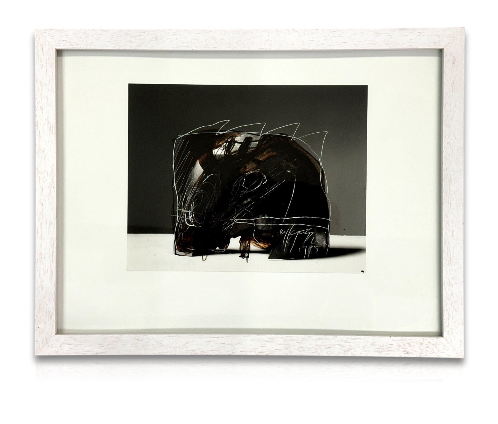 Wolfgang Bier 1943-1998 - Mixed Media 1995 - signiert - gerahmt hinter Glas0