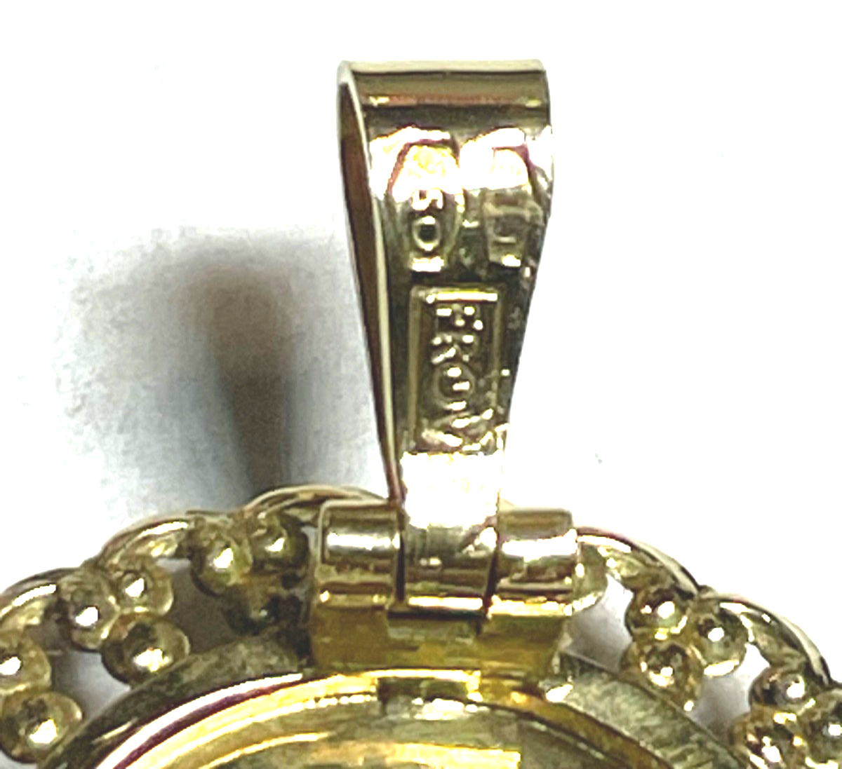 750 Gold 18 K variabel Medaillon Anhänger Brosche solide Juwelier Qualität2