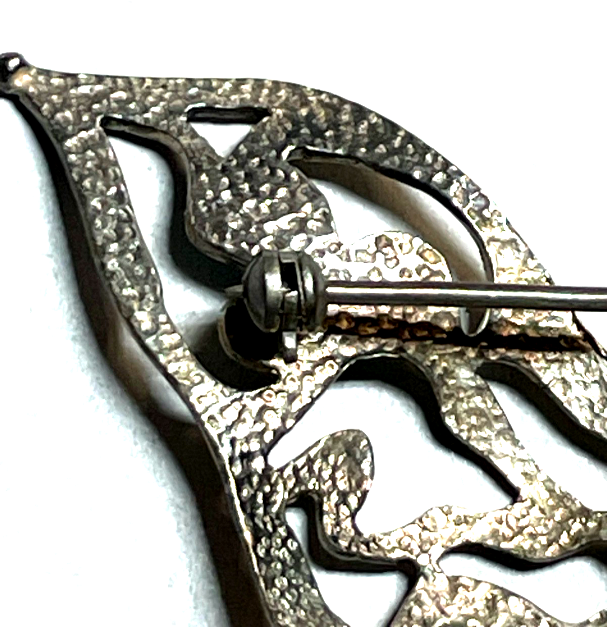 Gr. 925 Sterling Silber Schmetterling Brosche Anhänger mit 9 Türkisen Handarbeit7