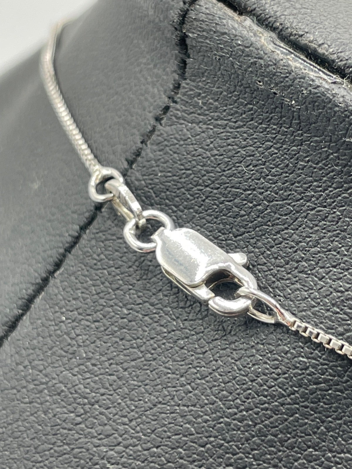 Eleganter Weißtopas Entourage Anhänger an 45 cm Venezianerkette 925 Sterling3