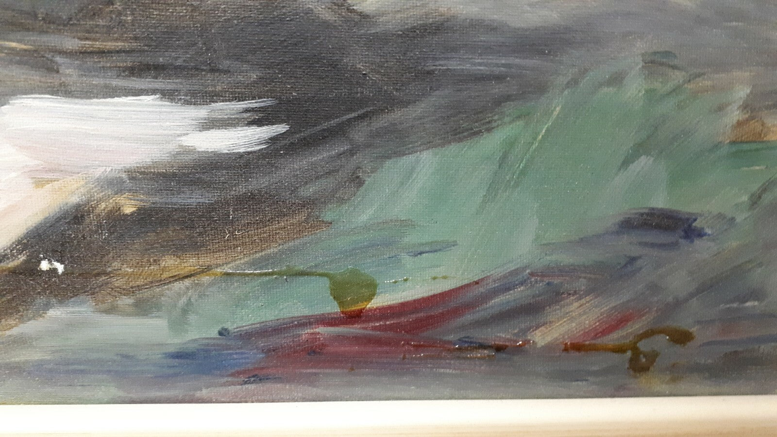 Ölgemälde Hans Nowak - Stillleben - signiert - 70 x 80 cm6