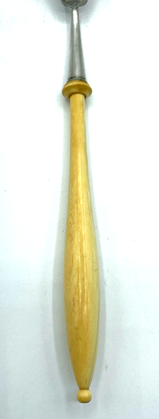 Antiker Fisch o Pastetenheber 13 Lot Silber Stadtmarke Heilbronn vor 1880 L 33cm9