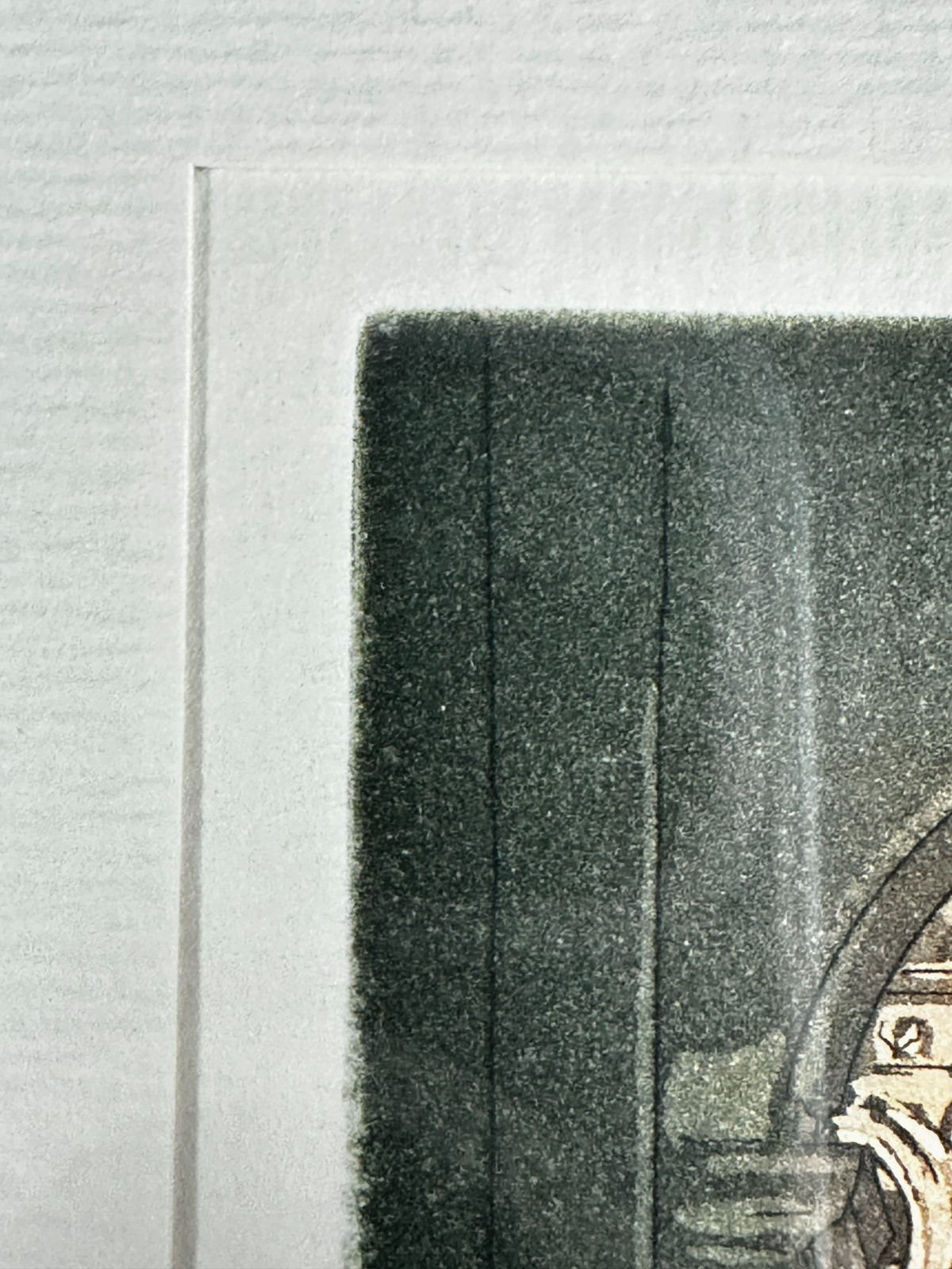 Cadore  - 1991 Aquatinta Radierung P/A signiert – Architektur Arkaden – gerahmt8