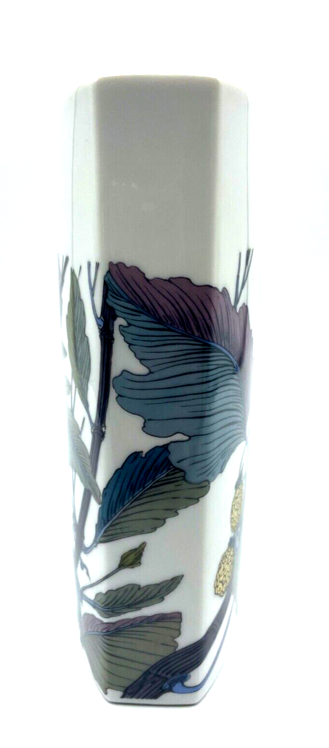 Vintage Rosenthal Porzellan Vase Alain Le Foll Brombeer Dekor studio-linie H17,52