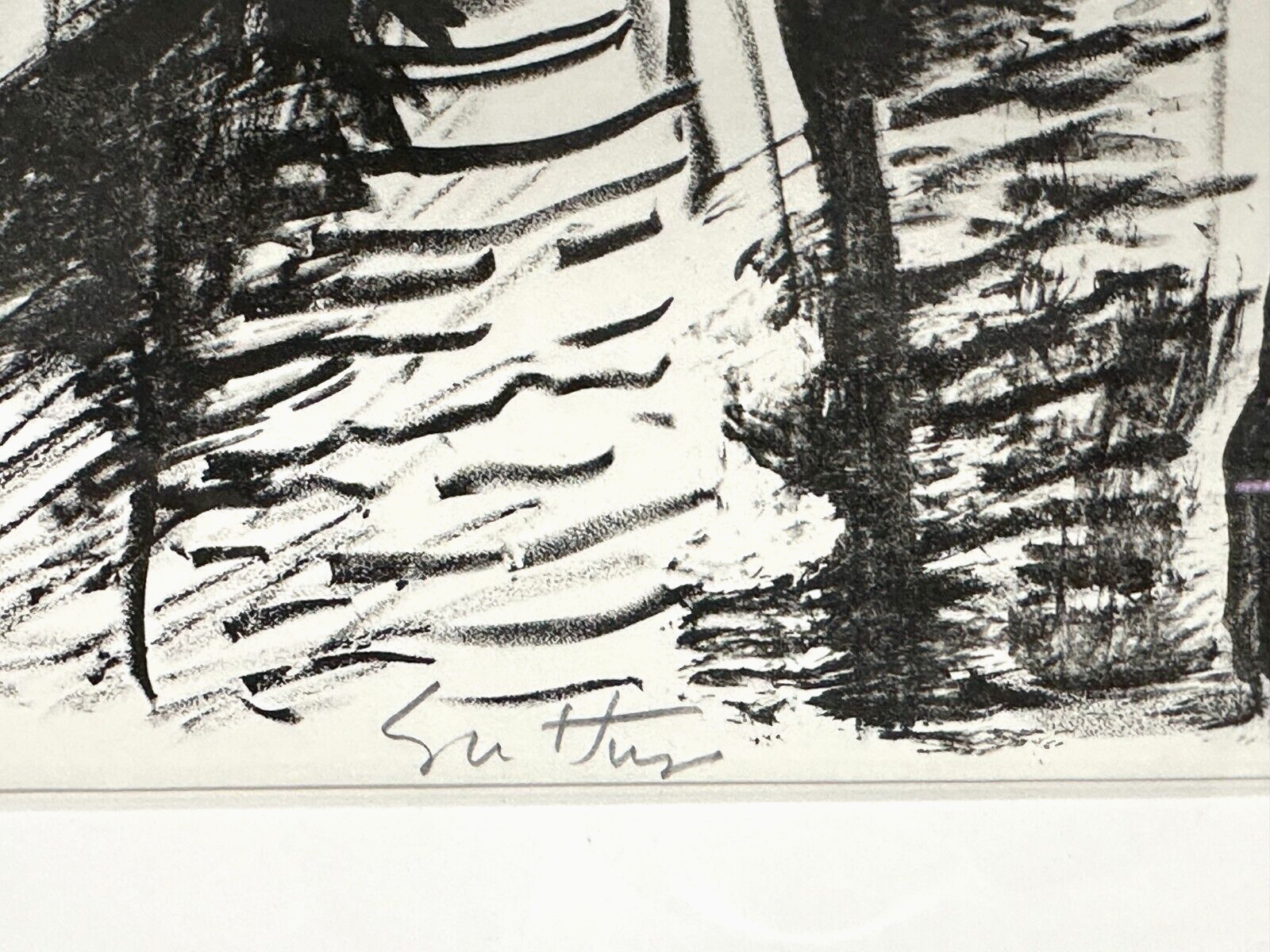 Renato Guttuso 1912-1987 - Lithographie 'Uomo con giornale' 1966 - sign. & num.10