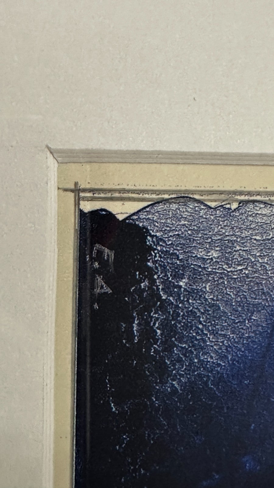 Klaus Heider – Mischtechnik E.A. - signiert - gerahmt hinter Glas, Passepartout5
