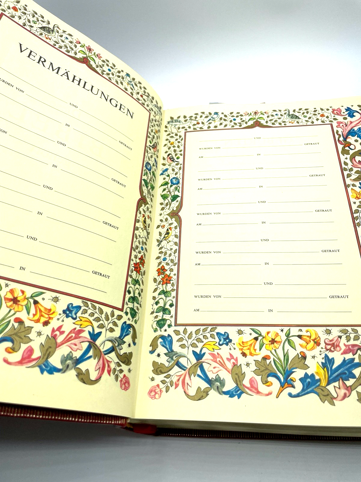 Die heilige Schrift große Prachtbibel 1964 limitiert Goldschnitt Glanzleder top!6