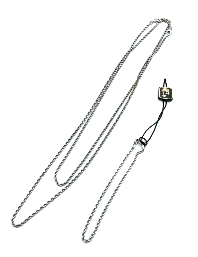 La Barca Set Silber 925 2x Kordelkette 50,5 + 42,5 cm + 1 Armband 19 cm Neuwert.5
