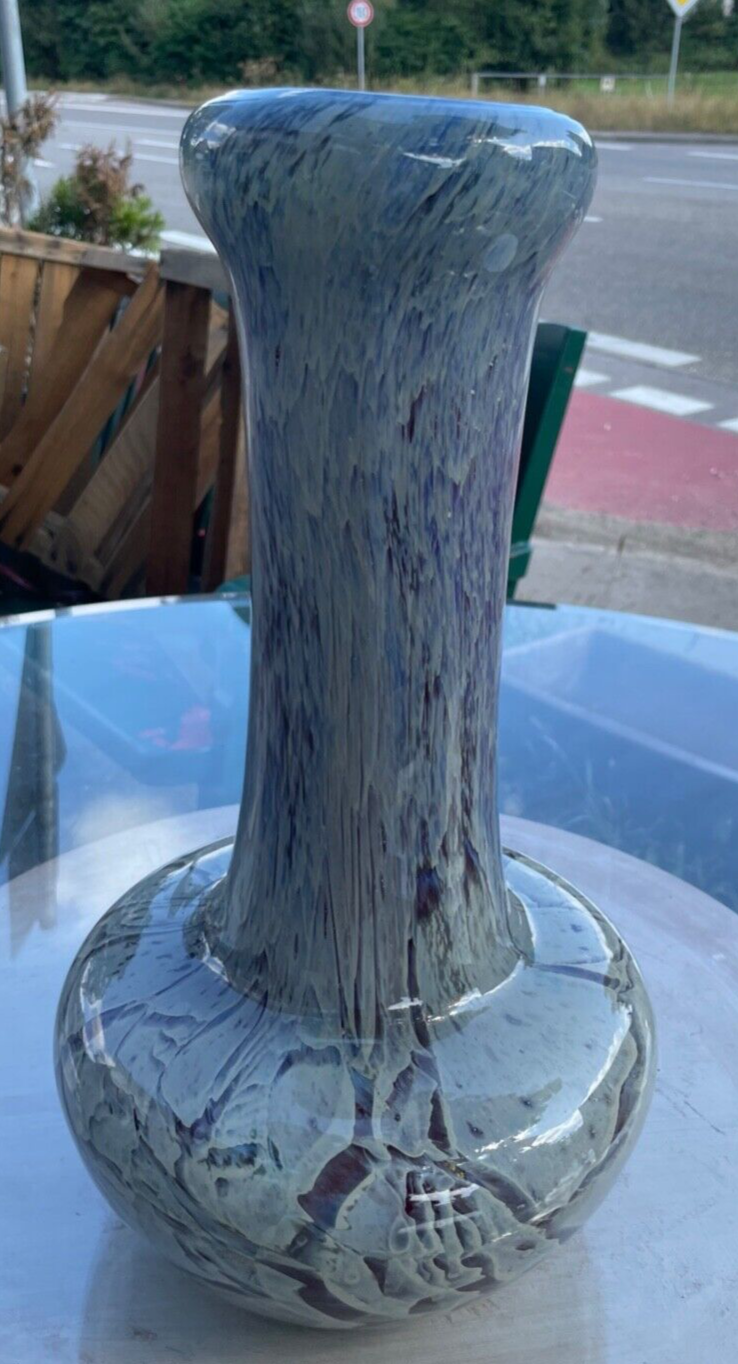MEGA Glas WMF hohe schwere Vase H 39 cm 1A Zustand absolut rar Prototyp 70erJ8