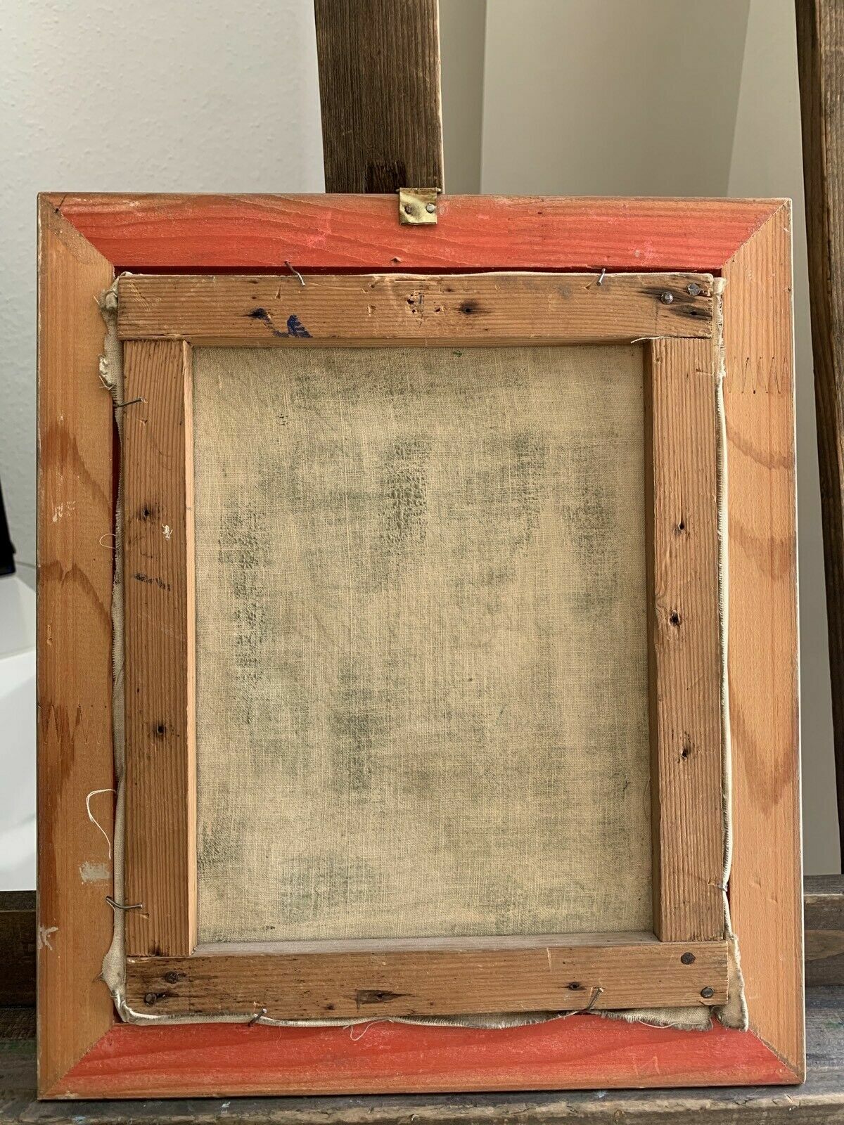KH Strothmann 1946 - Ölgemälde - Romantischer Szene bei Vollmond - Öl auf Leinen10