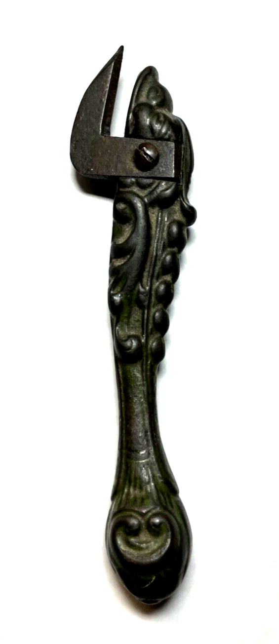 Antik Dosenöffner Eisenguss Gusseisen tin opener Fisch sehr schöner Zustand5