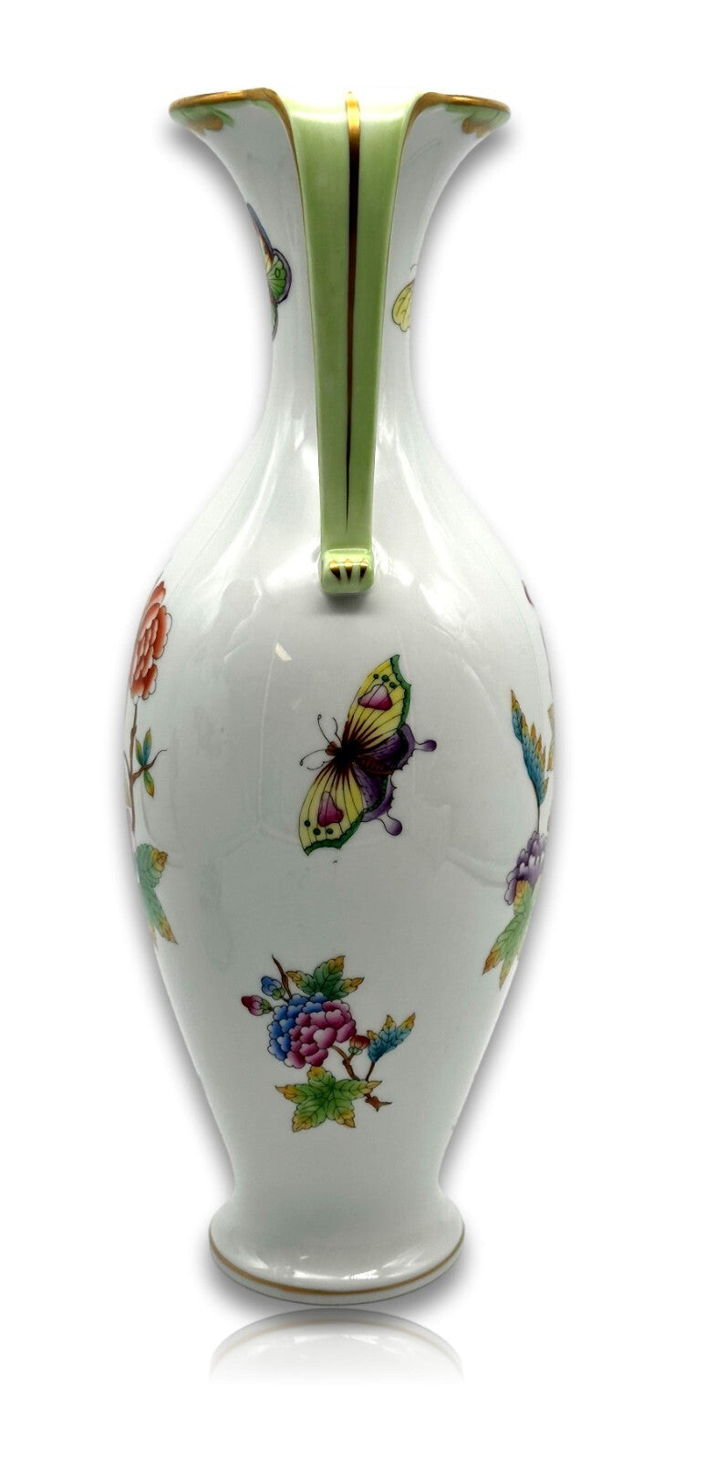 Herend 7176/VBO -  paar Amphoren Vase - Porzellan - Queen Victoria Handbemalt4