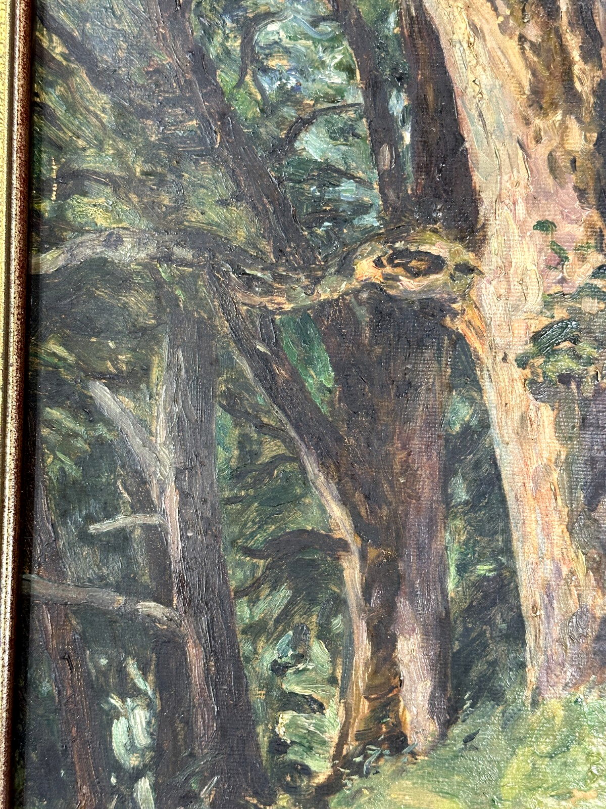 Robert Kiener (1866–1945) - Öl auf Platte 1927 - Spätimpressionismus - signiert3