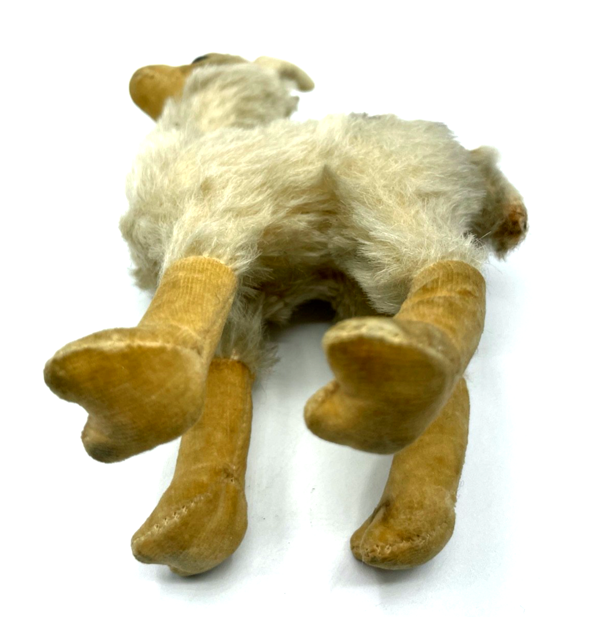 Vintage Steiff Mohair + Velours Lama  oder Alpacca ? ca. H 17 cm gepflegt5