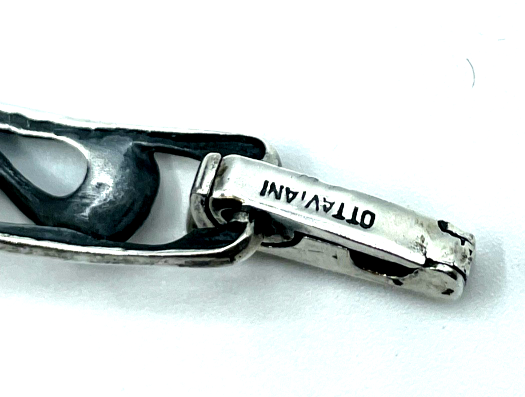 Sterling vintage Armband Silber 925 Ottaviani Italien Design unisex Modernist4