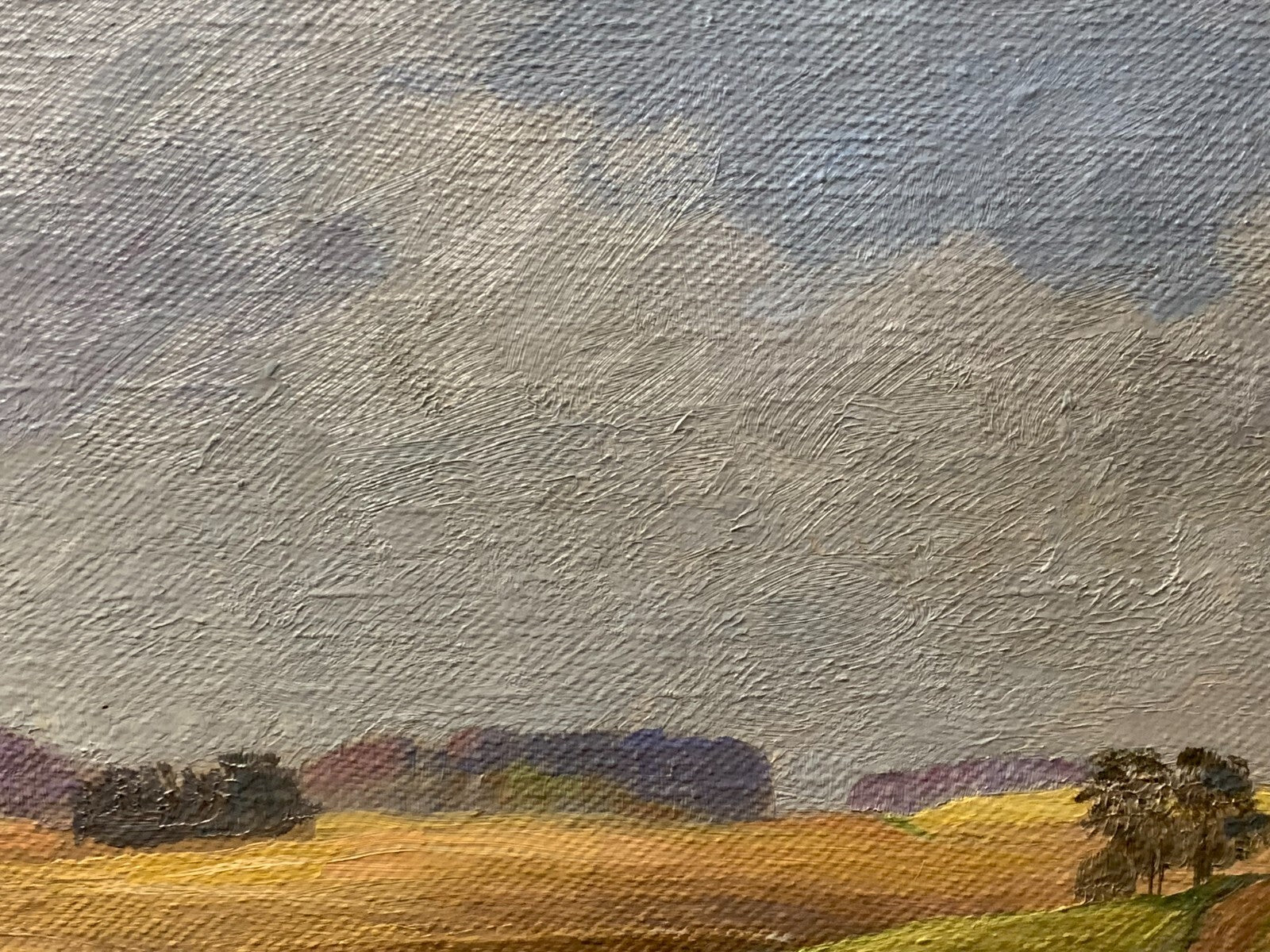 Fritz Mader 1900-1998 - Bei Feldhausen - Öl auf Faserplatte ungerahmt - signiert4