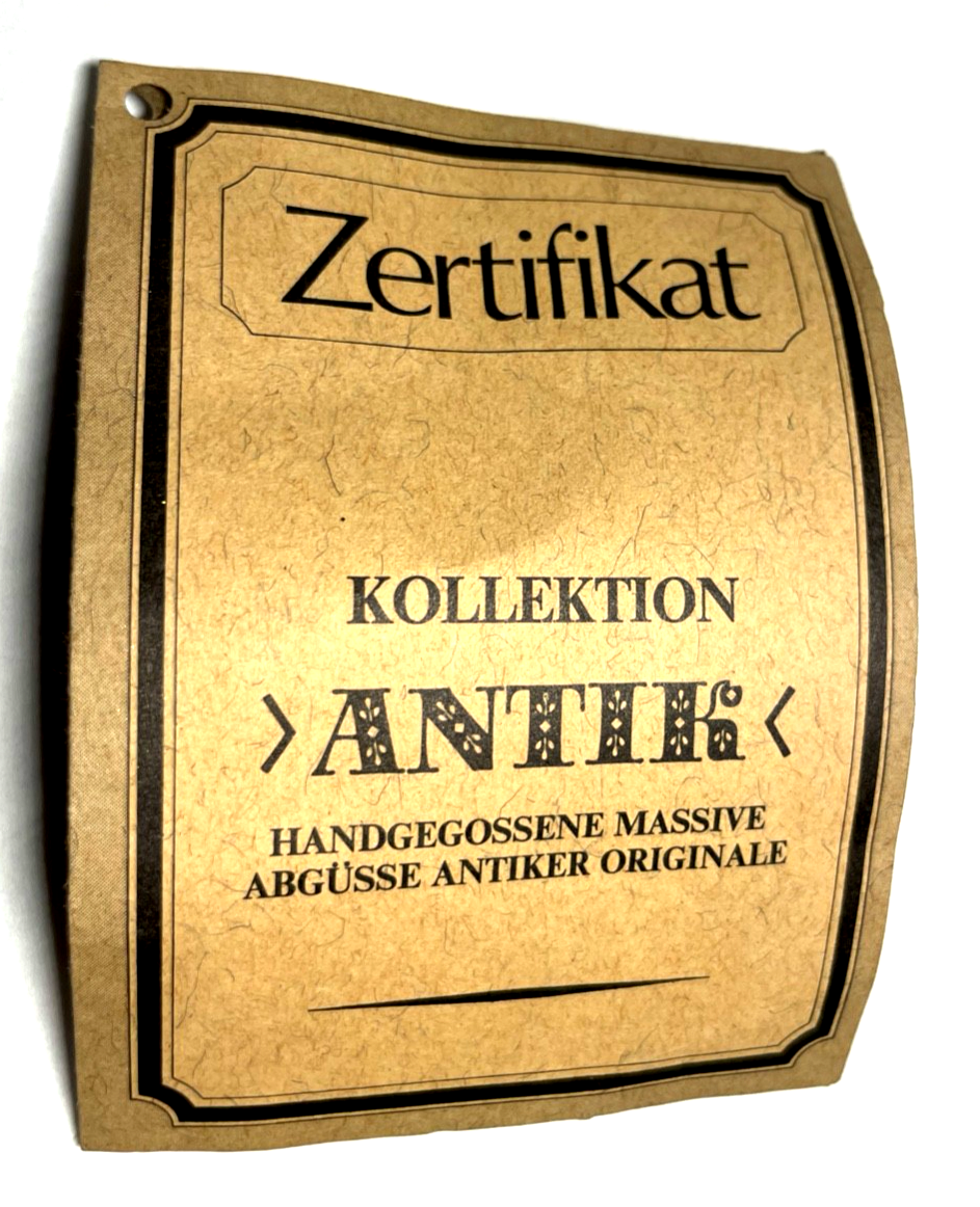 GILDE  Zinn Deckel Kanne Deckelkrug Schank Krug H 28 cm Antikstil Löwe Wappen10