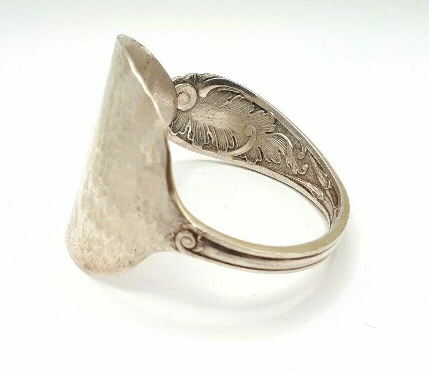 Armreif Armband - Silber 800 - A. Künne Altena - Hammerschlag - Jugendstil0