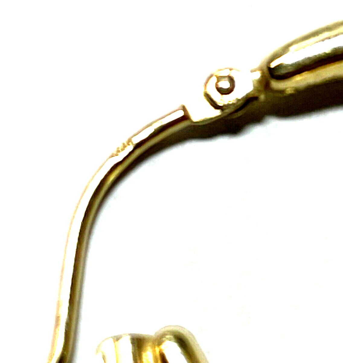 585 Gold 14 K Ohrringe Creolen mit Struktur Muster Ø 23 mm B 5 mm Juwelier gepfl5