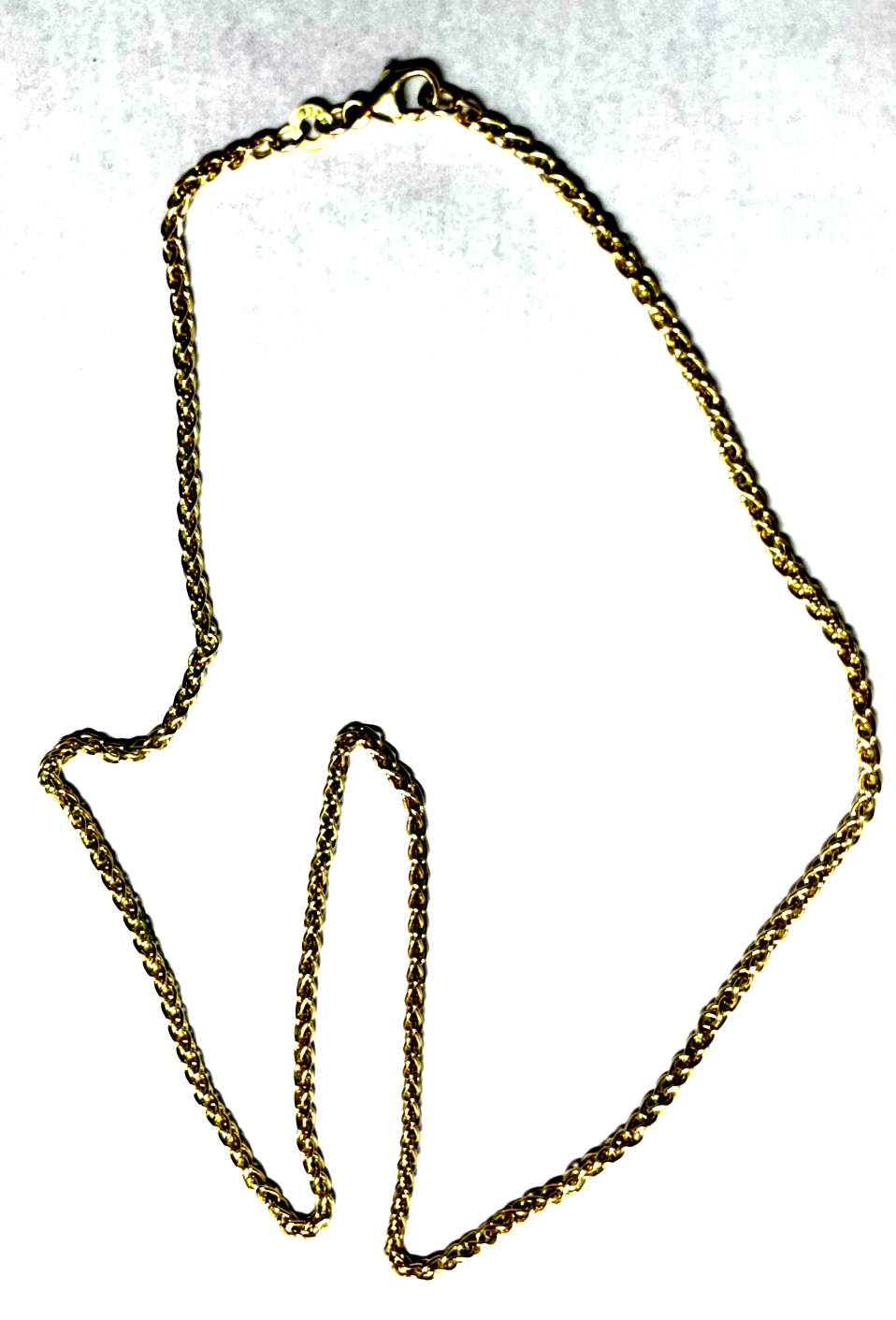 333 Gold FBM Halskette Fuchsschwanz Kette Juwelier L 42 cm B 2mm unisex Juwelier3