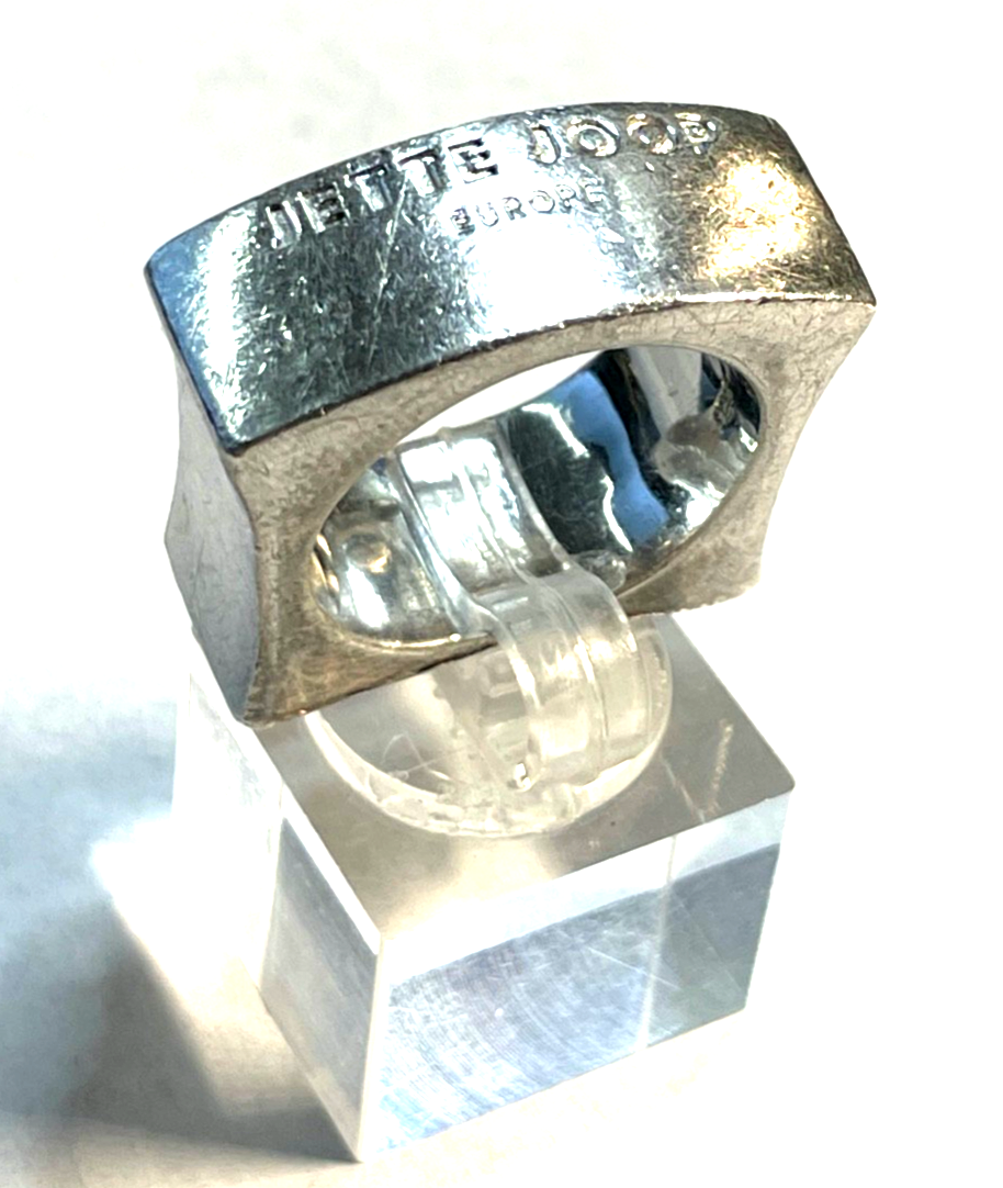 26,57 Gramm Jette Joop Europe schwerer Statement Ring 925 Silber Ø 17,5 mm RG 552