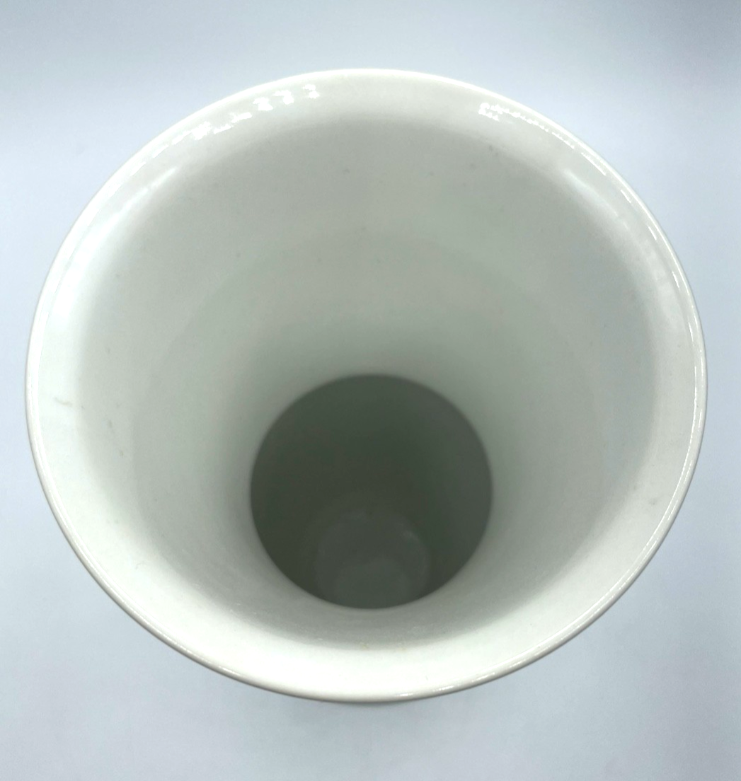 Vintage KPM Porzellan Vase * Halle * Bauhaus M. Friedlaender Purismus H 25,5 cm1