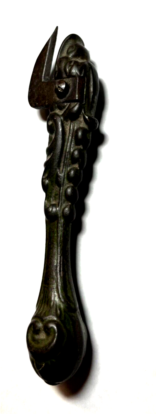 Antik Dosenöffner Eisenguss Gusseisen tin opener Fisch sehr schöner Zustand7