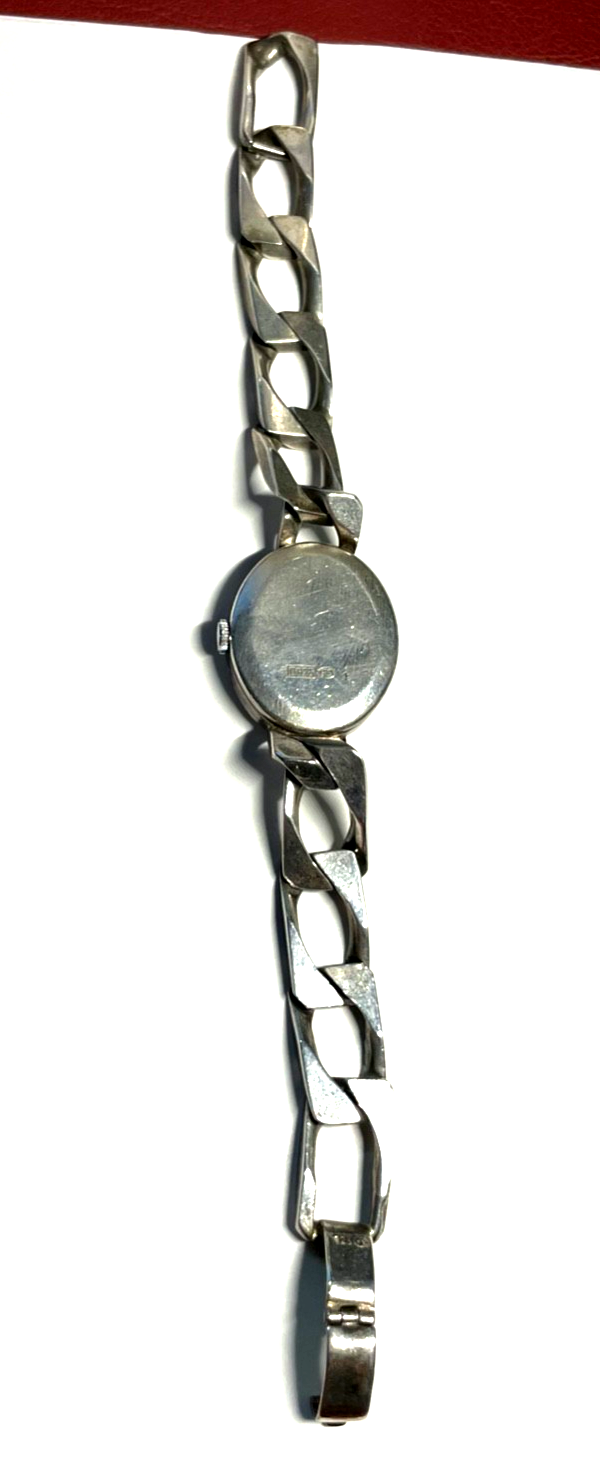 stattliche vintage 925 Silber Damen Armbanduhr QUINN FS Franz Scheuerle gepfl.6