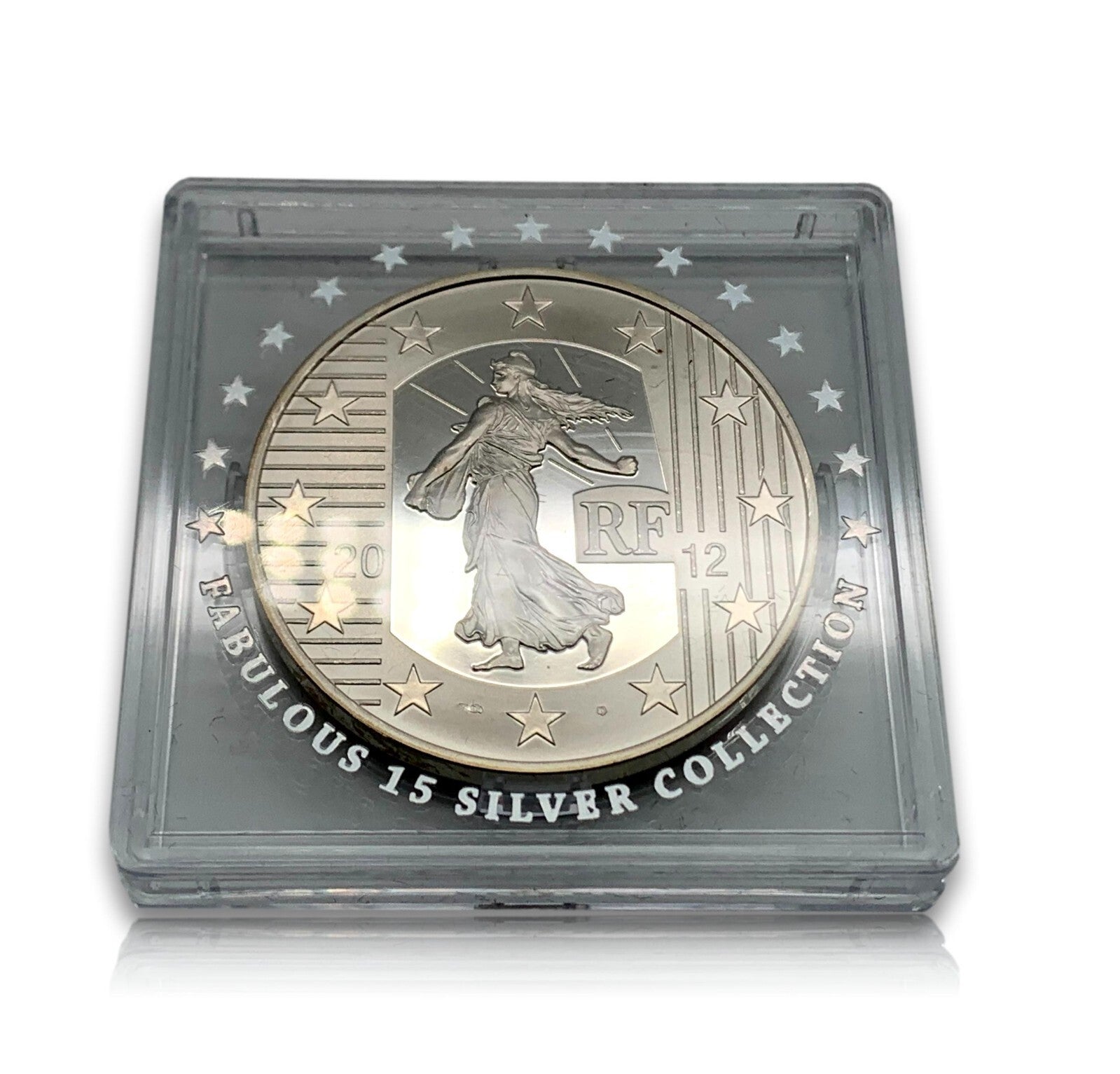 Frankreich - 10 Euro € - 2012 - 10 Jahre Euro - 900er Silber - in Kapsel4