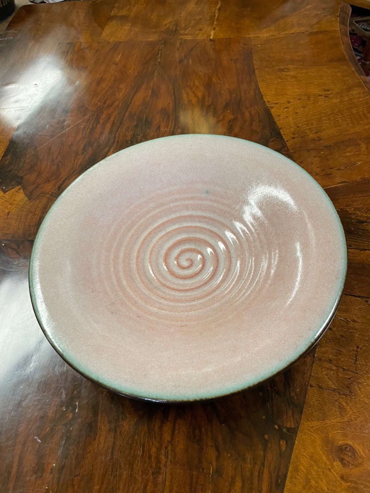 Große KARLSRUHER MAJOLIKA Art Déco Keramik Schale Martha Katzer Ø 32 cm10