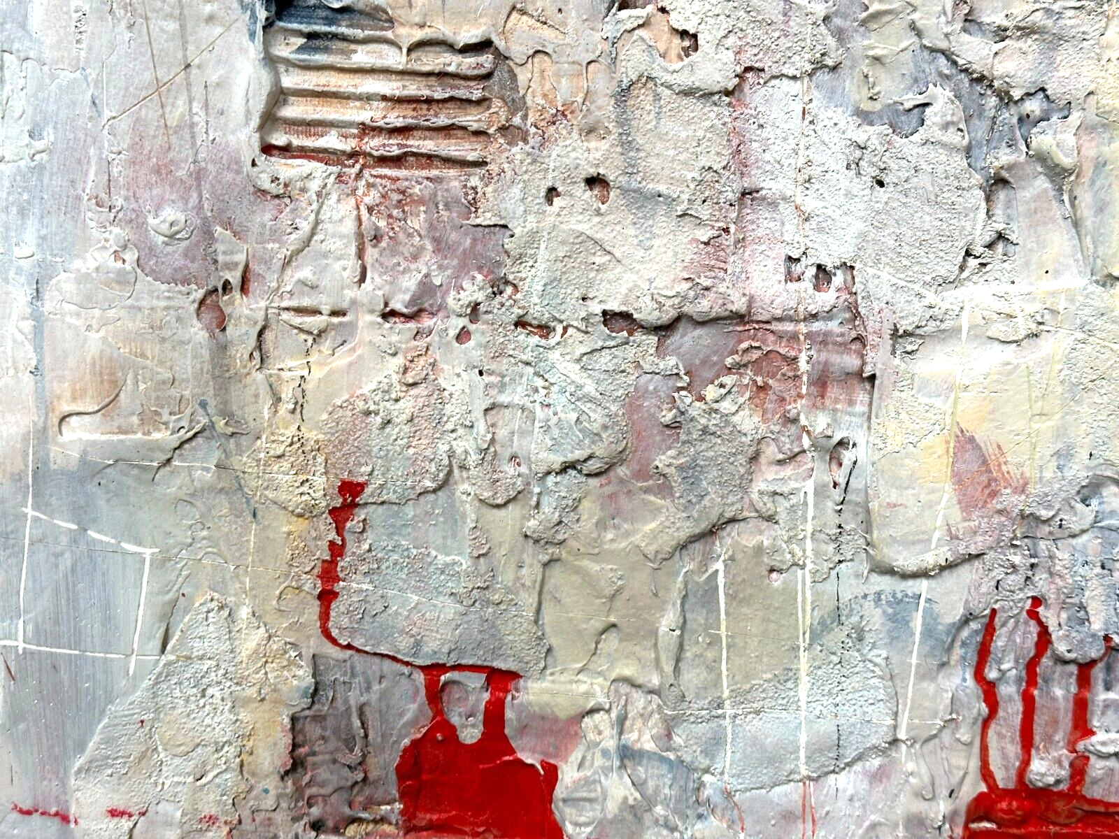 Nikola Zigon - Öl auf Leinwand Collage - Principle of Birth - gerahmt - signiert6