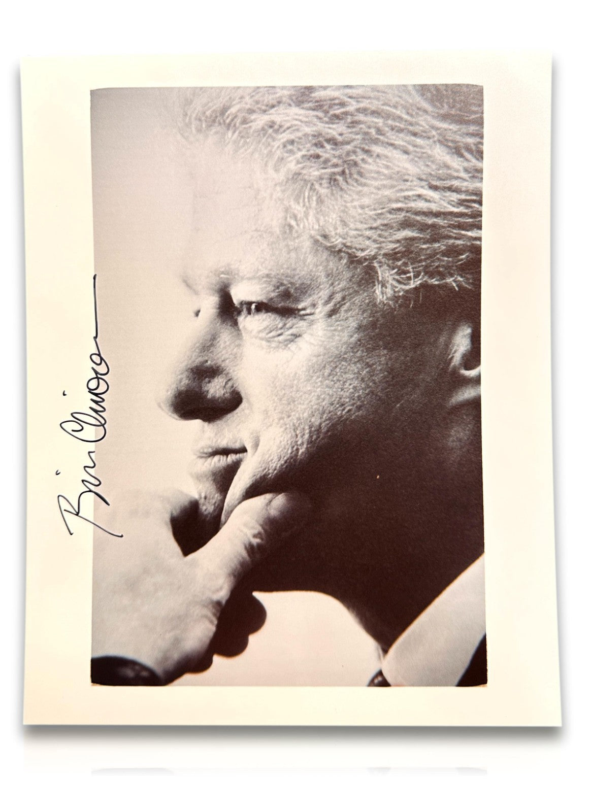 Original Autogramm Bill Clinton – 42. Präsident der Vereinigten Staaten0