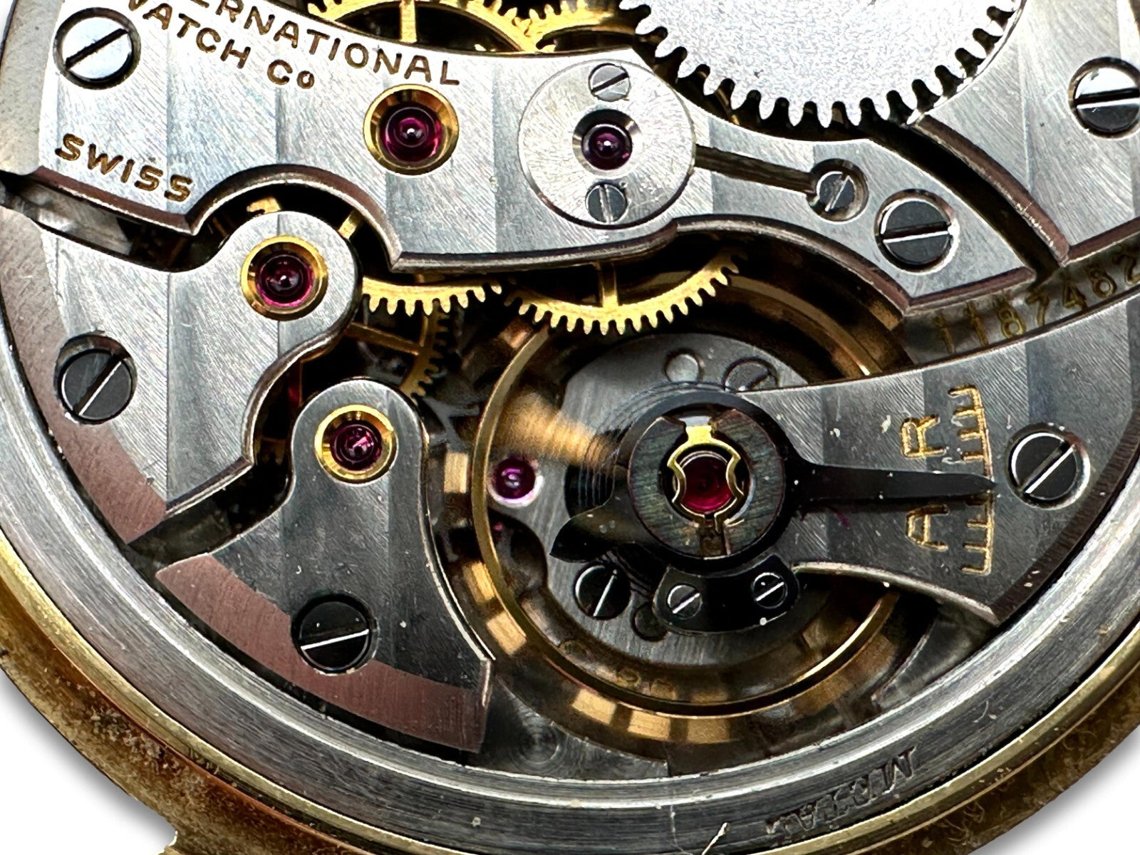 IWC Schaffhausen - Herrenuhr Aufzug - Cal. 86 - Bj 1948/49 - 18ct 750er Gold14