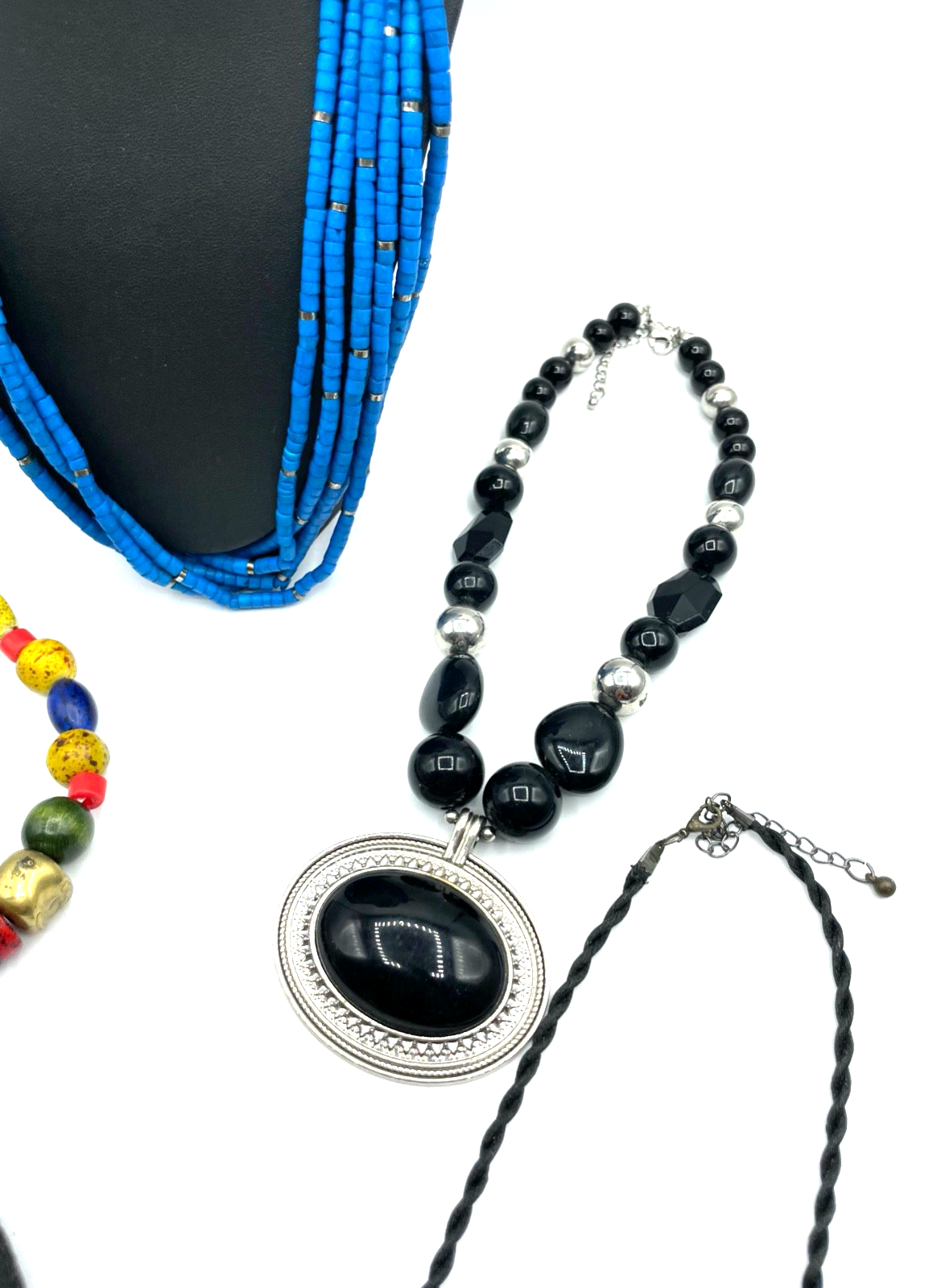 5 x verschiedene vintage Ethno Kette Halskette stattlicher Modeschmuck zeitlos4