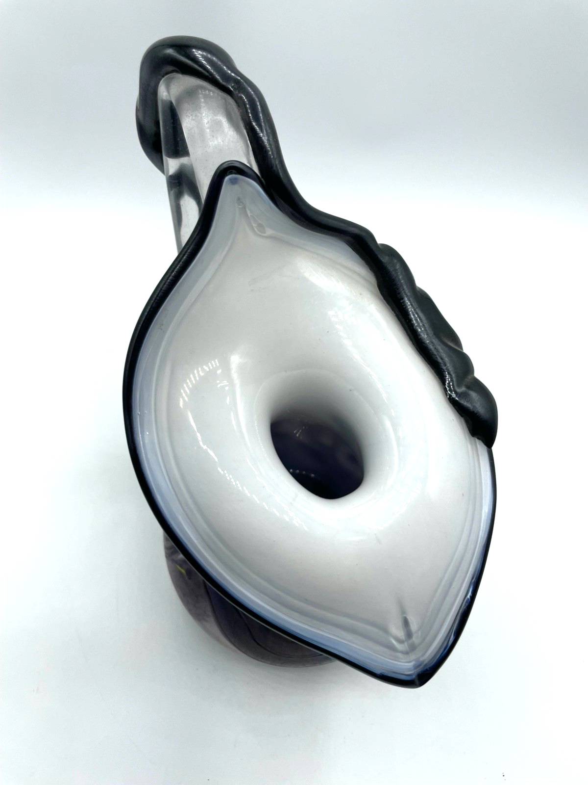 Attraktive Glaskunst Vase Designer Krug Anton Marek Grenzglashütte 1990-19995