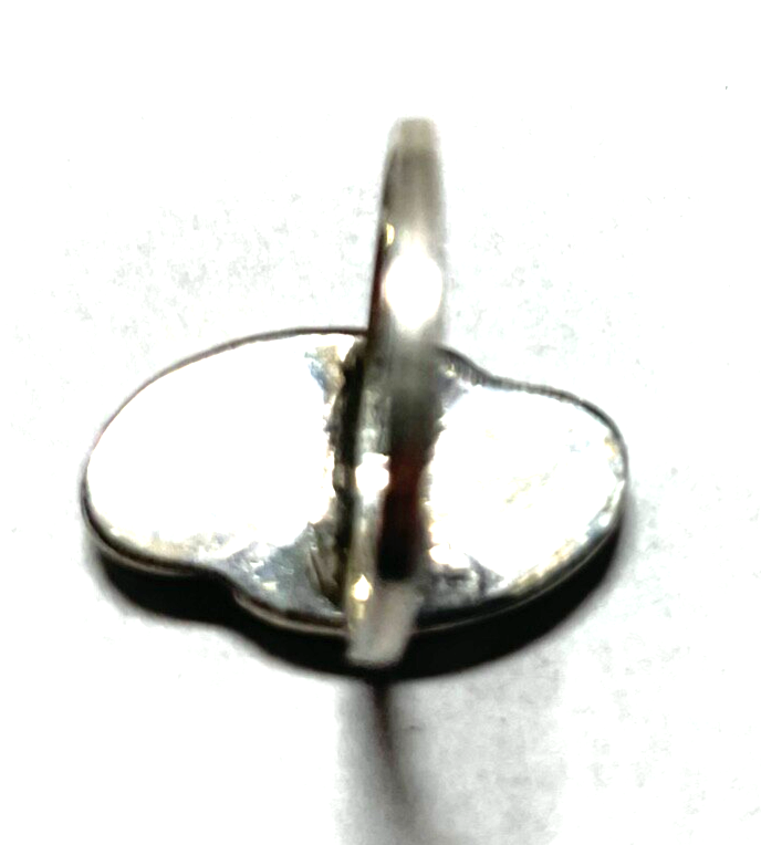 925 Sterling Silber Ring Indianerschmuck Türkis Navajo Handarbeit RG 535
