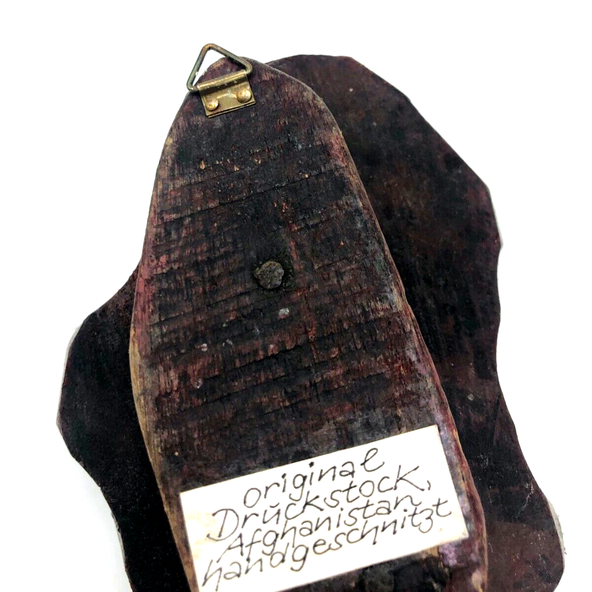 Holz Druckstock Handarbeit Afghanistan Handgeschnitzt Stoffstempel Druckstempel6
