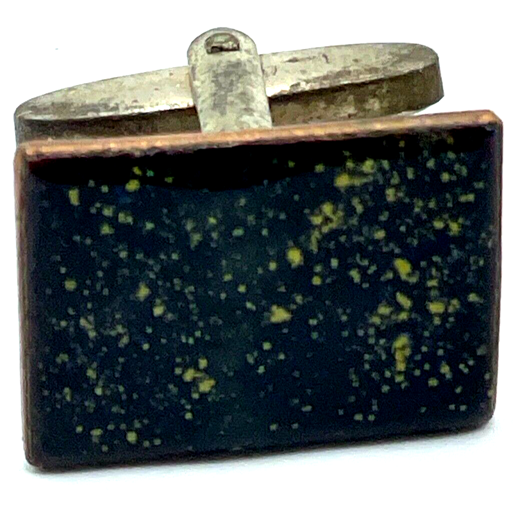 Alte Emaille Manschettenknöpfe Bunge Schibensky Scholz Lammel midcentury Ära2