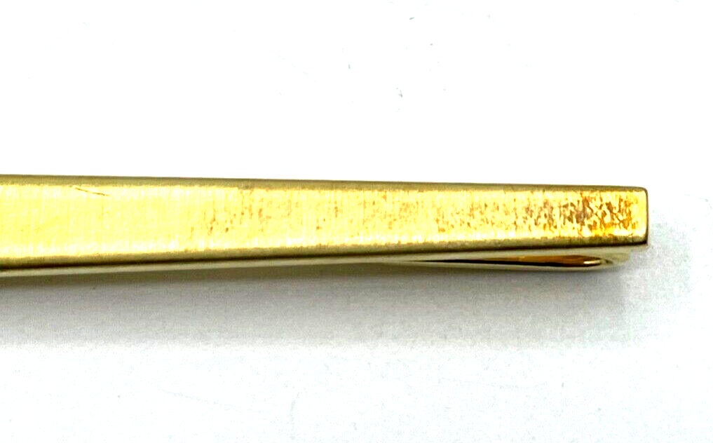 925 Silber teilvergoldet Krawattenklammer Krawattenhalter F. Scheuerle Juwelier6