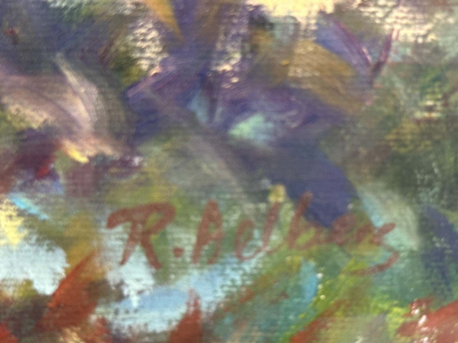 Öl auf Leinwand - Claude Monet 'The Artist's Garden in Argenteuil' - signiert4