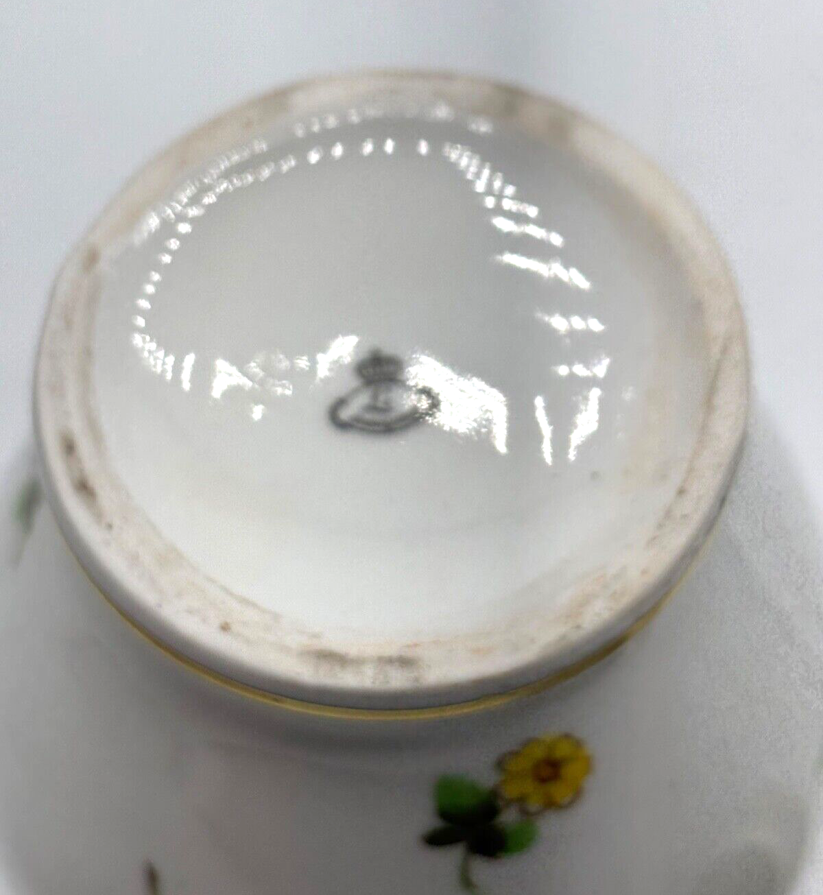 Seltene alte Ludwigsburger Porzellan Deckelvase Urnenvase handbemalt H 18,5 cm7