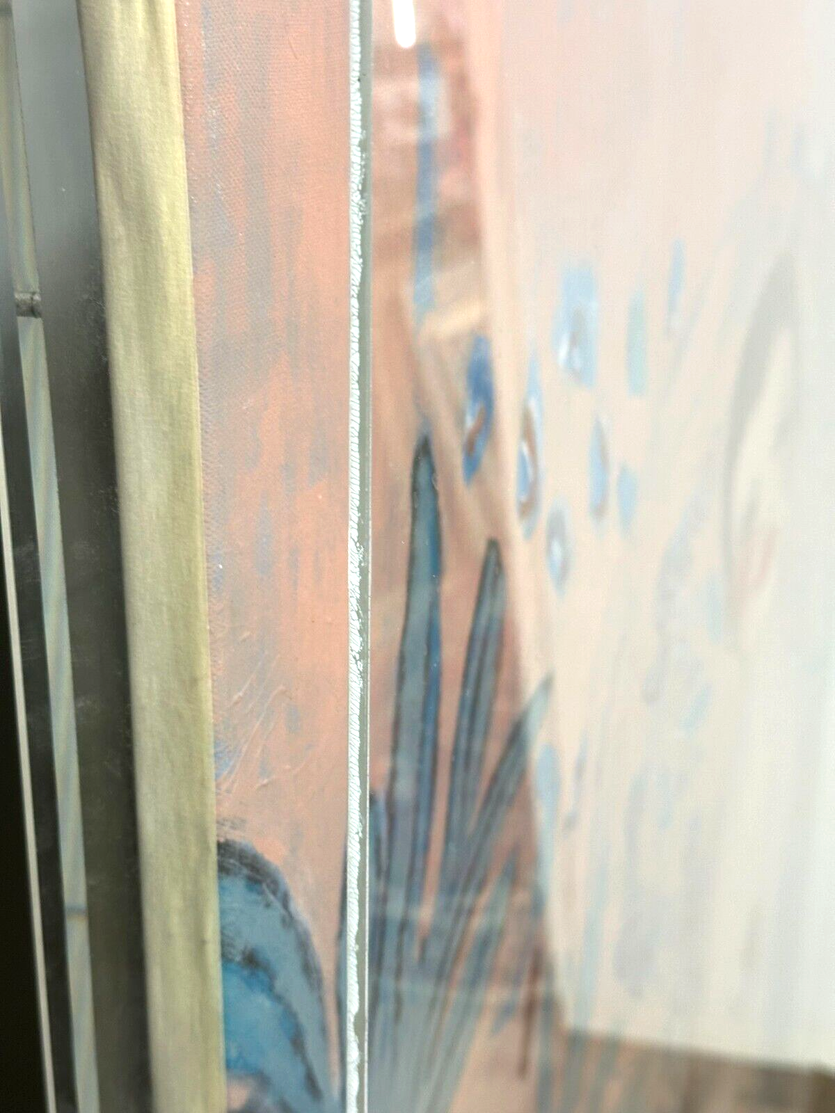 Edita Kadiric - Öl auf Leinwand - großes Akt Gemälde - signiert hinter Acrylglas7