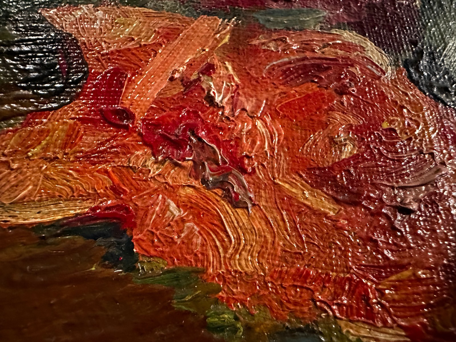 Helmut Baumann 1894-1978 – Blumenstillleben - 1966 - Öl auf Masonit - signiert9