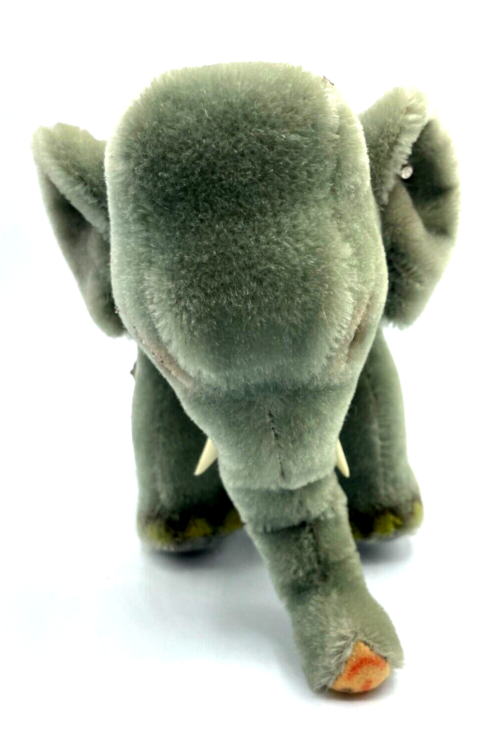 Großer Steiff Elefant Zirkuselefant mit Sattel Knopf Glöckchen H 16 cm L 22 cm8