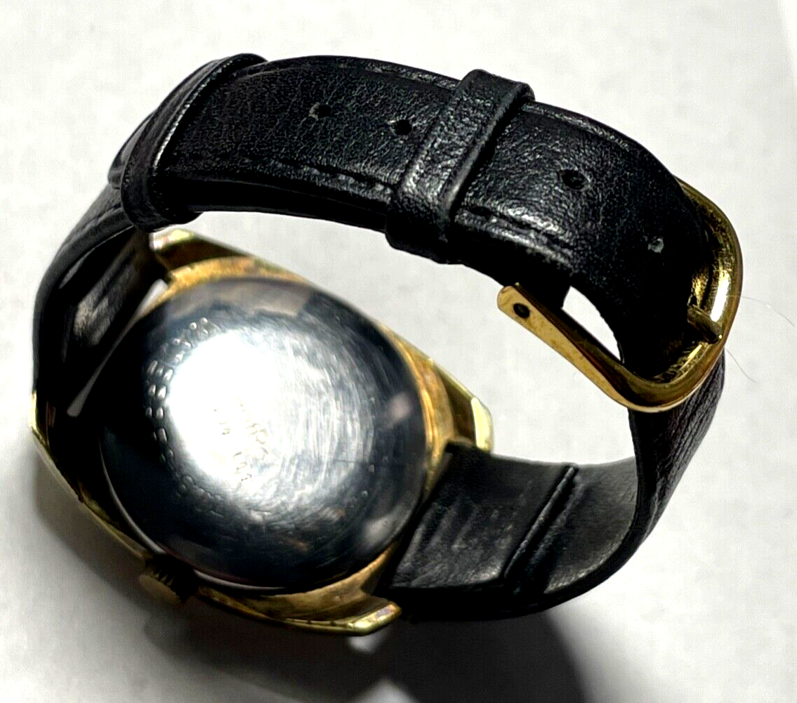 Gepflegte vintage ZENTRA 2000 Herrenuhr Handaufzug Herren Armbanduhr vergoldet14