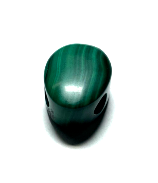 Wunderschöner polierter Anhänger Malachit Cabochon unisex3