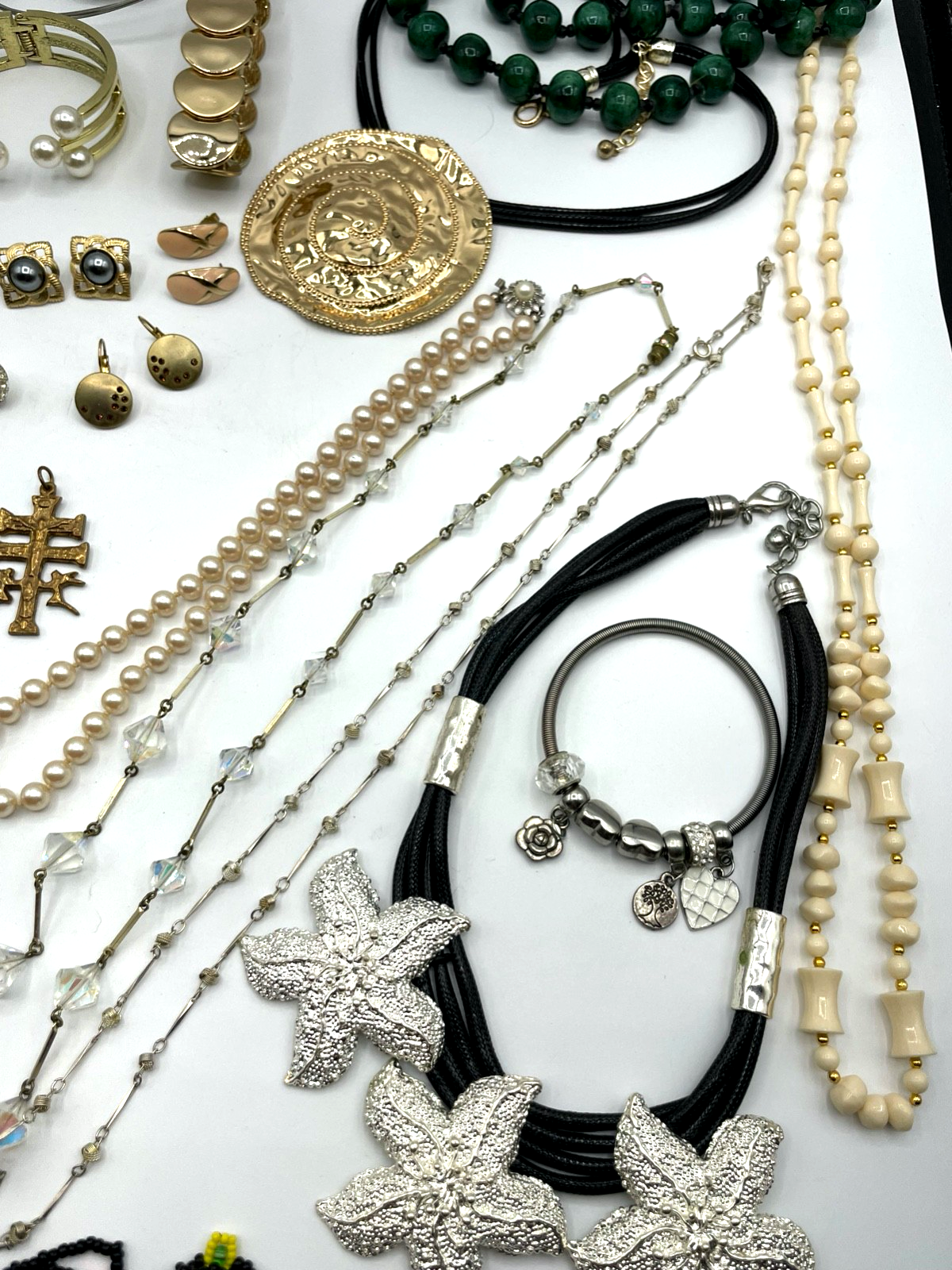 Konvolut Nr. 2A eingelieferter Modeschmuck gemischt sehr gepflegt vintage + neu5