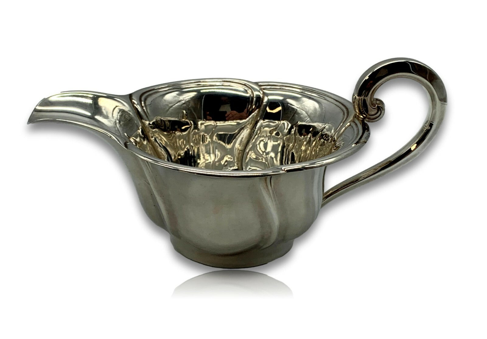 Gottlieb Kurz Schwäbisch Gmünd - Rahm Set Milch Zucker Tablett - 800 Silber4