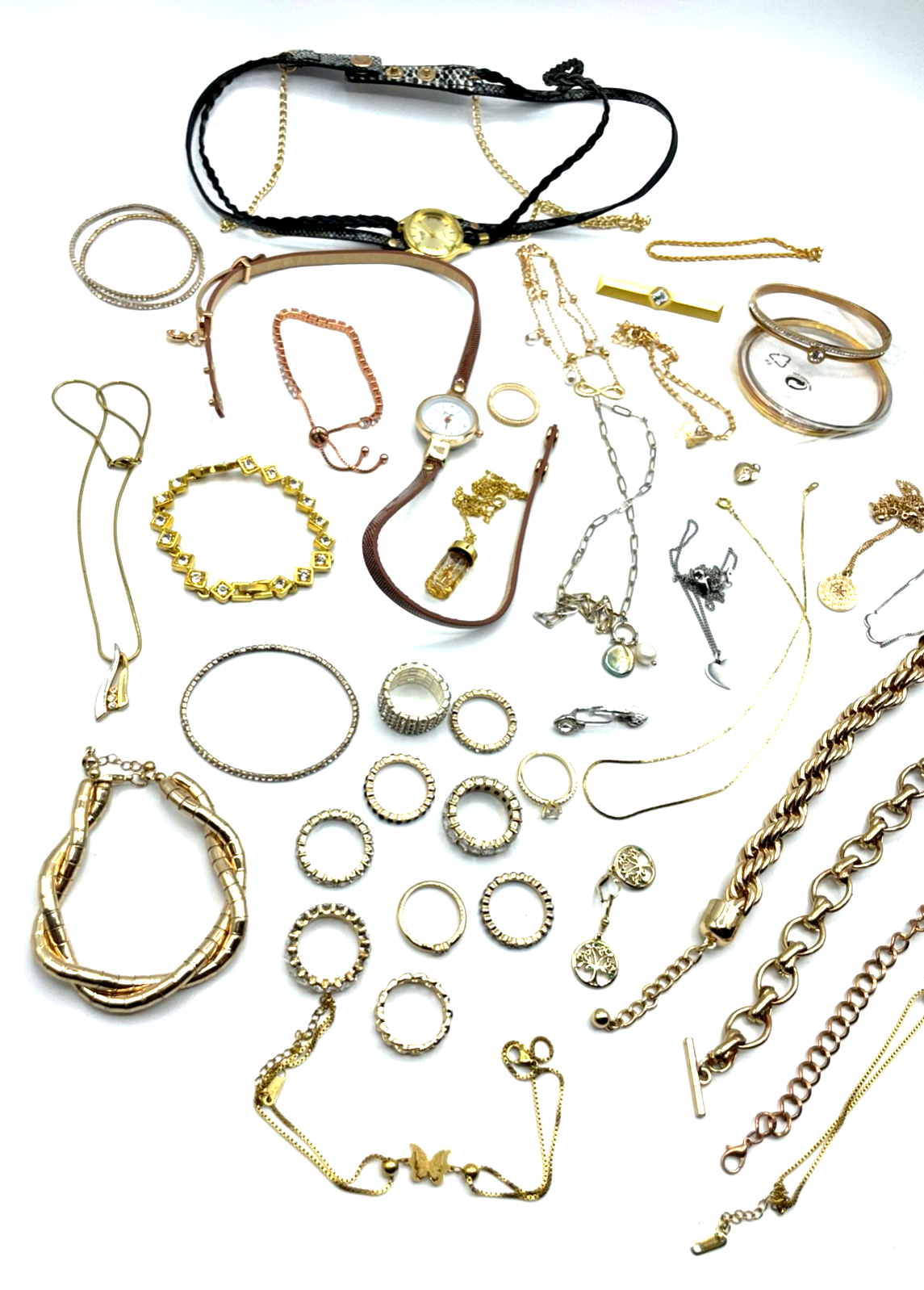 Konvolut moderner Modeschmuck gemischt hauptsächlich ungetragen sehr gepflegt8